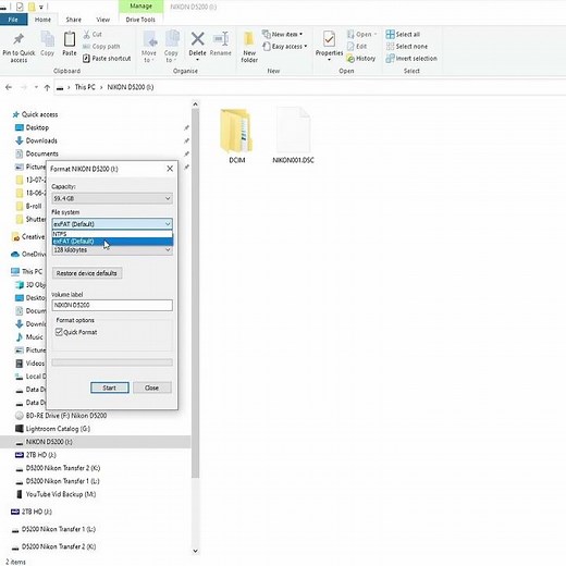 How To Format An SD Card On PC|SD Card Error Fix|Camera SD Card Not Working #shorts