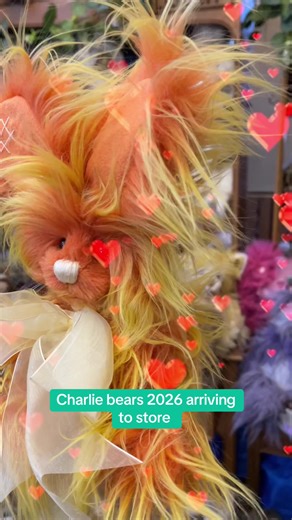 So excited that the latest Charlie Bears 2026 are arriving to our store. #charliebears #teddybears #premierstore #york #charliebearshaul