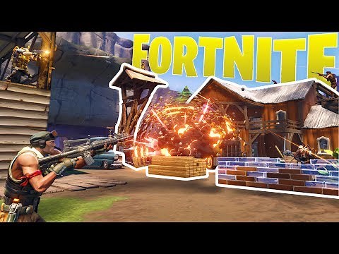 Fortnite - Co-op Base Defense & High-tiered Missions - Fortnite PC Gameplay Highlights