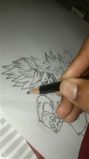 Drawing of Goku MUI VS All | Part-2 #shorts #goku