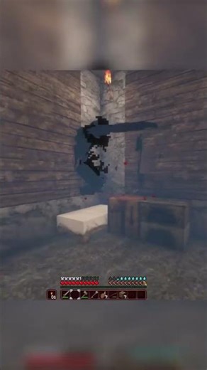 The Disturbed Minecraft Horror Mod #minecraft #minecraftmods #minecrafthorror #minecrafthorrormod