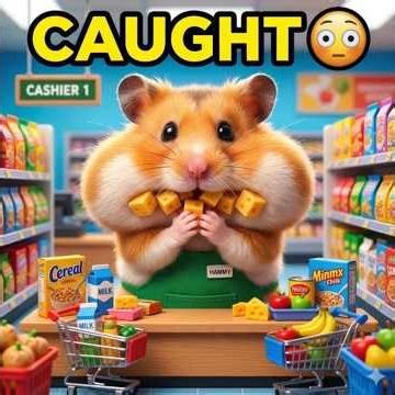 This Hamster Runs a Supermarket… But He Eats the Customers’ Food 😳🐹