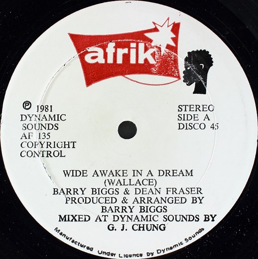 Barry Biggs & Dean Fraser - Wide Awake In A Dream