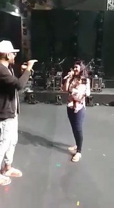 609K views · 10K reactions | #Throwback to #AthangaraMarame rehearsal with today's bday boy Benny Dayal at the #ARRLive last year ... with #Sreshta in tow  | Shweta Mohan | Facebook