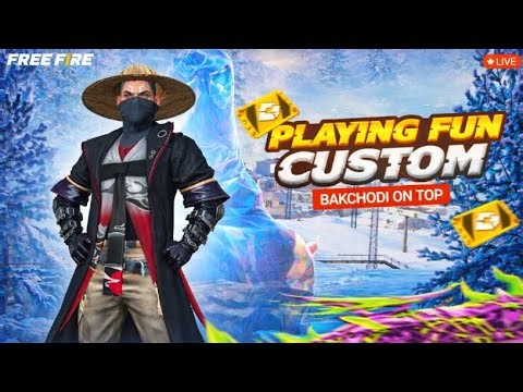 🔴[Live] PLAYING FUN CUSTOM 🚀 SG ESPORTS🔥BAKCHOTI ON TOO 😂