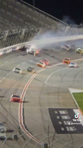 NASCAR Nights Wreck.. #shorts