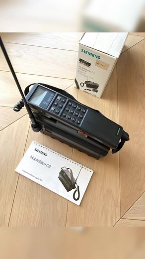 Siemens C3 C-Netz Vintage Mobile Phone for Sale