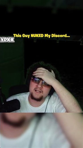 This Guy Subbed To Me On Twitch Just To NUKE My Server 😳 #fyp #funny #twitch