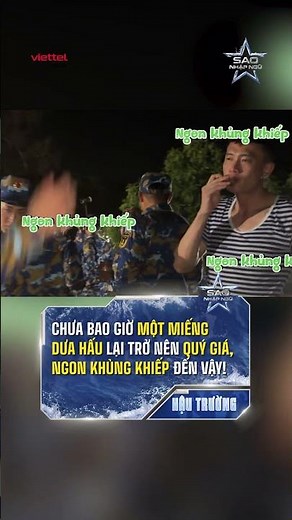 Miếng dưa hấu ngon nhất trên đời của các đồng chí SAO NHẬP NGŨ 2026