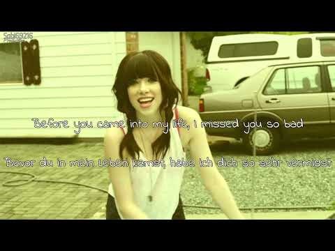 Carly Rae Jepsen - Call Me Maybe Lyrics + Deutsche Übersetzung