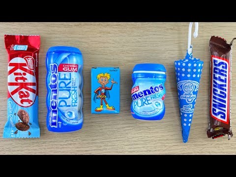 Rainbow Candy & Snickers | Visual Crunch Party 🌈🍫