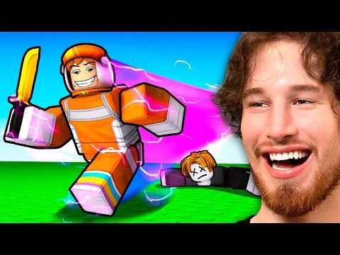 Using INFINITE SPEED in Roblox Murder Mystery 2