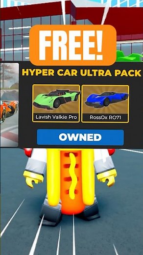 NEW GIVEAWAY! - FREE Hyper Car Ultra Pack in Car Dealership Tycoon! 🔥#roblox #cardealershiptycoon
