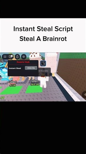 Instant Steal Scripts🥶👀#roblox #robloxshorts #stealabrainrot