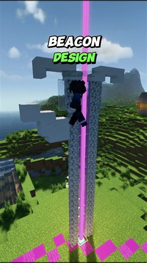 Minecraft Sword Beacon Design⚔️ | MineXBuilds #jaidmeel
