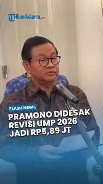 Buruh Desak Gubernur Pramono Revisi UMP 2026 Jakarta Jadi Rp5,89 Juta