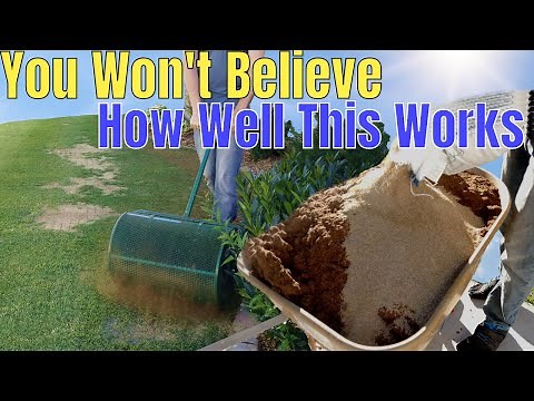 Easy way to plant grass seed
