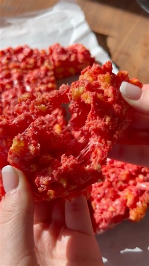 12K views · 77 reactions | When Hot Cheetos meets Marshmallows 廊 | Kelsey Deleshaw | Facebook