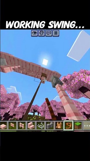 This Swing Actually Works in Minecraft! 😲 | Easy Redstone Build