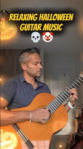 🎸 Relaxing Halloween Guitar Music | Halloween Songs 💀🎃