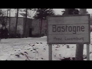 Original Film Footage of Bastogne WW2