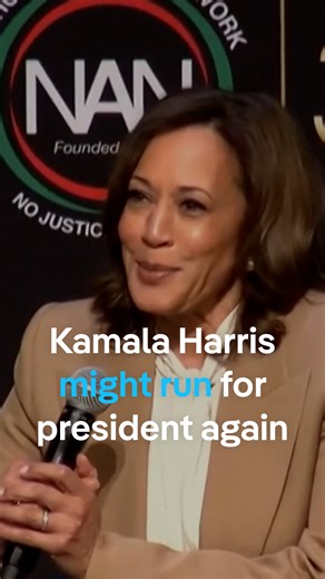 Former US Vice President Kamala Harris says she is thinking about making a second run for president in 2028. She was asked on stage at a civil rights conference in New York. Harris has stayed behind the scenes of politics since her loss in the 2024 presidential election to Donald Trump. If she runs, Harris may face a challenge from fellow Democrat Gavin Newsom, now governor of California, who has said he will make a decision about running after the 2026 House of Representatives election. #DWNews