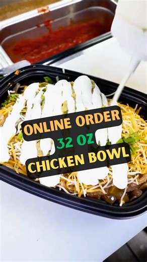 SEAVICHE OFFICIAL | Build a DoorDash bowl with Sanendra! 📲🥙 This one’s a 32 oz bowl loaded with double chicken, lemon cilantro rice, corn, queso, fajita... | Instagram