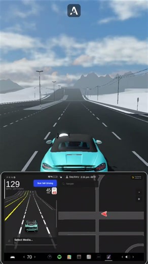 Autopilot Simulator Roblox: Porsche Cayman 60 to top speed #teslaautopilotsimulatorroblox