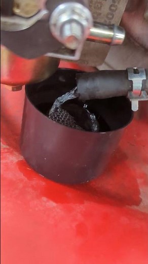 Troy Bilt TB115 with 5T65RUB engine gas tank flow