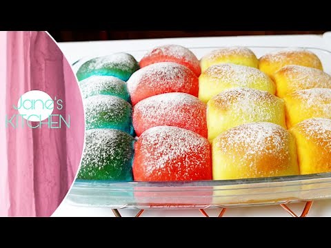 MULTI -COLORED BREAD ROLLS | EASY TO MAKE | JANE'S KITCHEN