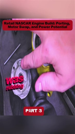 Retail NASCAR Engine Build Porting, Motor Swap, and Power Potential