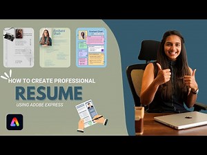 Professional Resume Builder [Step‑by‑Step] | Adobe Express