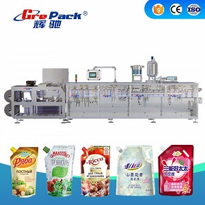 [Hot Item] High Speed Horizontal Liquid Doypack Packing Machine Liquid Filling Packing Machine Spout Pouch Packaging Machine