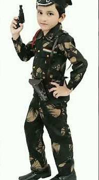 Army costume for kids 🇮🇳