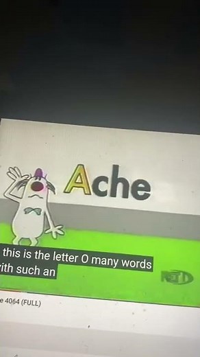 Sesame Street - A words (Cliff Roberts-style)