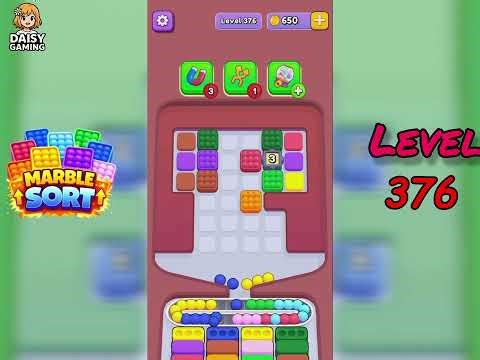 Marble Sort Level 376 Walkthrough