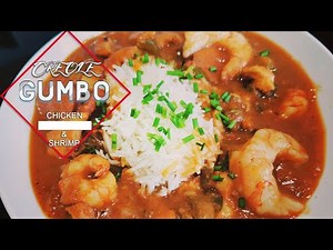 Creole Chicken and Shrimp Gumbo One Pot Recipe