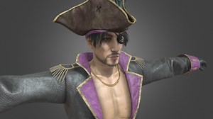 like a dragon PYIH - Majima (pirate) - Download Free 3D model by ChaoAniki (@HeroChaoGarden)