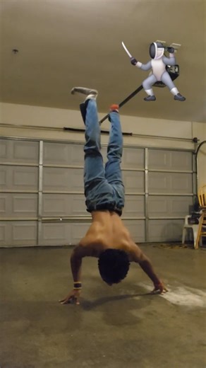 Fingertips Archer Handstand Pushups