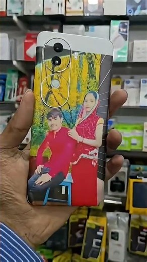 Trending Mobile Back Sticker 😍 | Customize Your Phone #Shorts