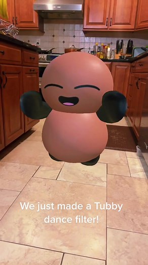 Tubby Dance Filter on TikTok