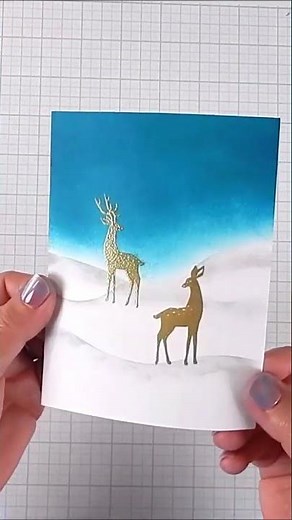 One Layer Cards with Stamps, Stencils & Embossing