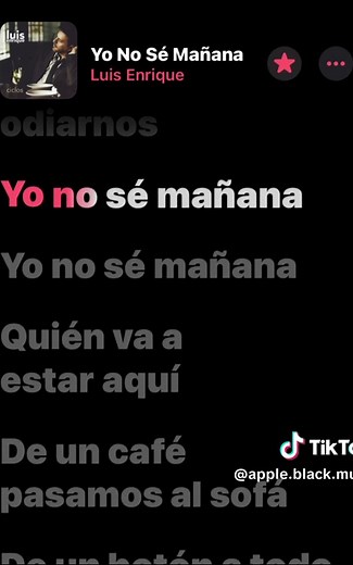Yo No Sé Mañana – Luis Enrique Letra Completa Salsa Romántica