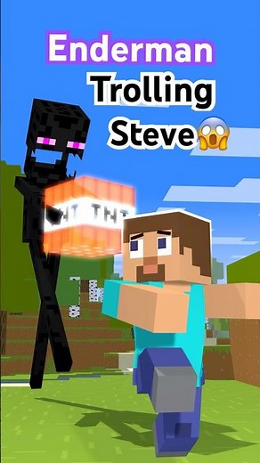 Angry Enderman Animation pt3😔 #minecraft #shorts