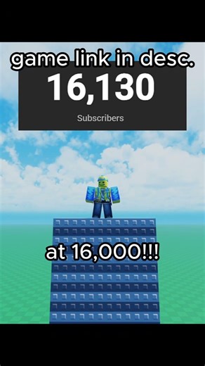DAY 15! 16500/50000 for next giveaway! Sub + comment to enter! #shorts #meme #roblox #gaming #viral
