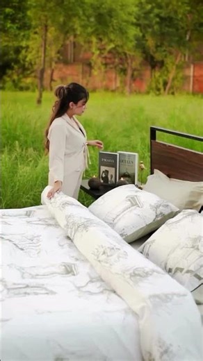 Retro Pastoral Style Printed Duvet Set | Cozy Vintage Bedroom Vibes