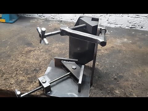 Homemade 3 axis angle welding clamp