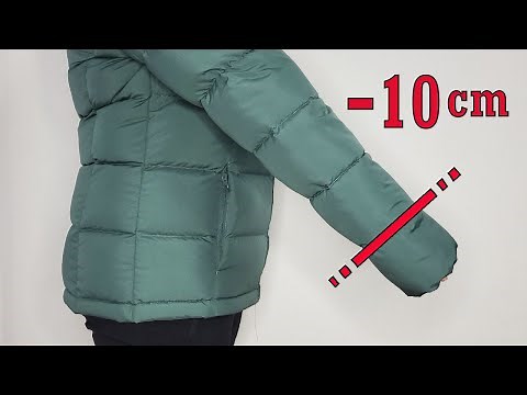 ✅👉How to shorten the sleeves of a lined jacket/garment repair tricks