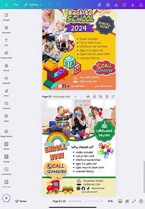 Editable Daycare Flyer Template: Canva Social Media Post (digital Download) - Etsy