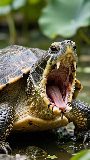 This Turtle Can Bite Through Bone! 😱🐢